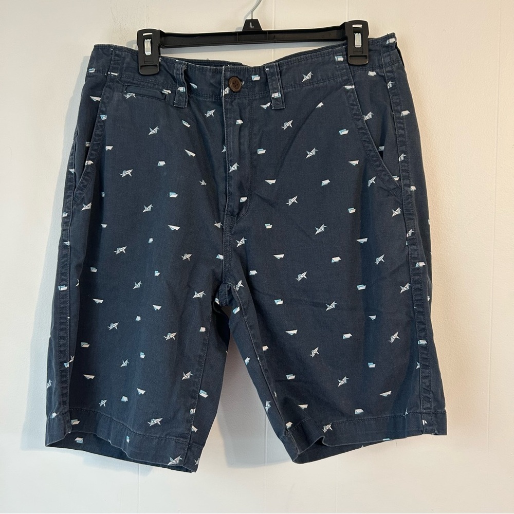 Arizona‎ Jean Company Blue Paper Airplane Shorts